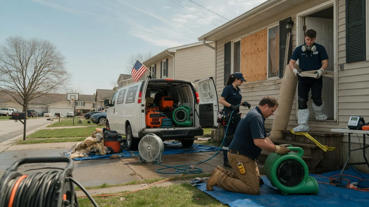 Water Damage Restoration in Townsend, DE near me